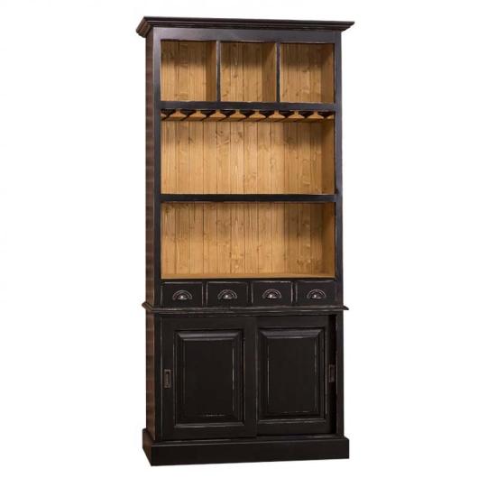 fekete vintage loft letisztult mediterran coutnry provanszi butor szekreny talalo konyha nappali olcso minosegi butorok budapest olasz toszkan vilagos felujitas balaton.jpg